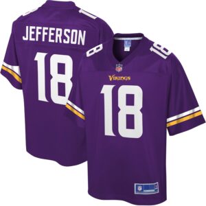 NFL PRO LINE Men’s Justin Jefferson Purple Minnesota Vikings Team Player Jersey