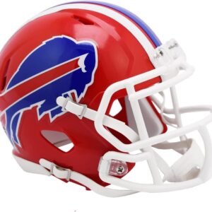 Bills 1987 to 2001 Throwback Revolution Speed Mini Football Helmet