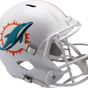 Riddell Miami Dolphins Revolution Speed Full-Size Replica Football Helmet – NFL Replica Helmets