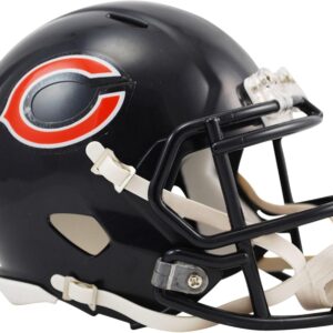 SPORTS MEMORABILIA Riddell Chicago Bears Revolution Speed Mini Football Helmet – NFL Mini Helmets