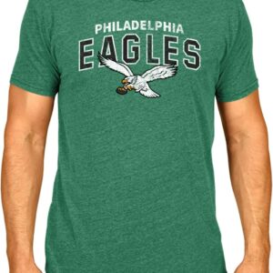 Team Fan Apparel NFL Starting Fresh Short Sleeve Heather T-Shirt – Adult Sports Gear for Men and Women