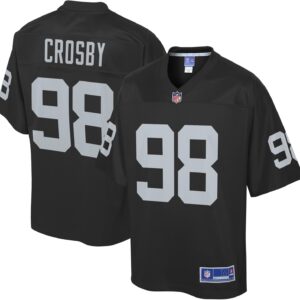 NFL PRO LINE Men’s Maxx Crosby Black Las Vegas Raiders Team Player Jersey