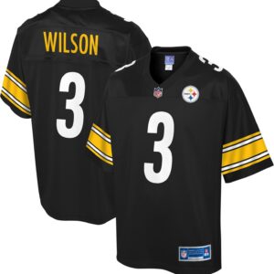 NFL PRO LINE Men’s Russell Wilson Black Pittsburgh Steelers Team Player Jersey