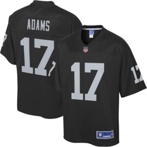 Men’s Davante Adams Black Las Vegas Raiders Pro Line Jersey