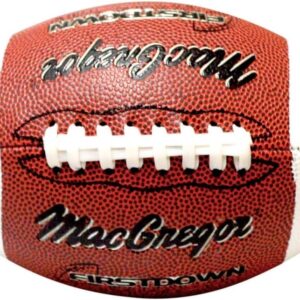 Regent MacGregor Official Size First Down Football (Tan, Medium)