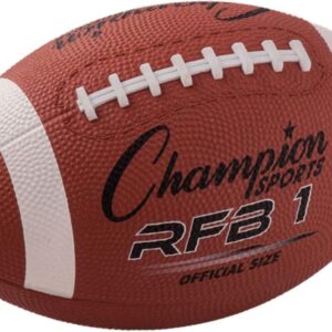 Champion Sports Rubber Football