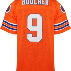 9 Bobby Boucher The Waterboy Adam Sandler Movie Mud Dogs Bourbon Bowl Stitched Football Jersey