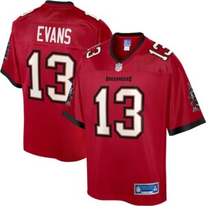 NFL PRO LINE Men’s Mike Evans Red Tampa Bay Buccaneers Team Player Jersey