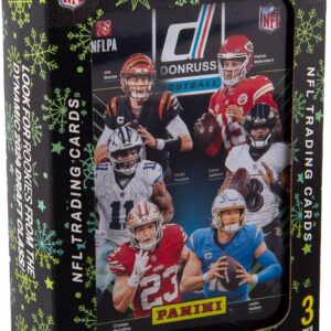 2024 Panini Donruss Football NFL Football Trading Cards Tin