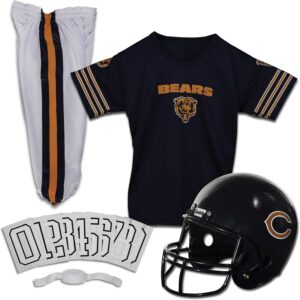 Franklin Sports NFL Youth Football Uniform Set for Boys & Girls – Includes Helmet, Jersey & Pants with Chinstrap + Numbers