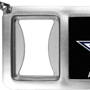 Siskiyou NFL unisex-adult Flashlight Key Chain With Bottle Opener