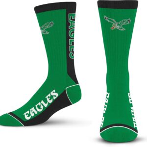 For Bare Feet Men’s MVP NFL Classic Crew Sock Large