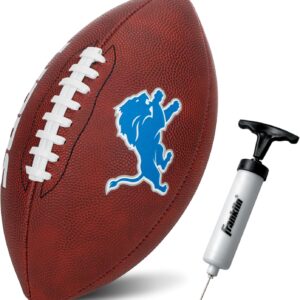 Franklin Sports NFL Team Football – Youth Junior Size Football for Kids – Official NFL Team Logo + Colors Youth Football – Kids NFL Fan Shop Football