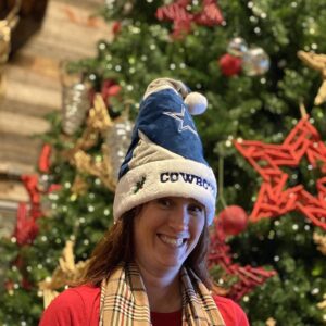 FOCO NFL Colorblock Santa Hat– Limited Edition Hat– Show Your Team Spirit with Officially Licensed Football Holiday Fan Gear