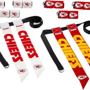 Franklin Sports NFL Flag Football Sets – NFL Team Flag Football Belts and Flags – Flag Football Equipment for Kids and Adults