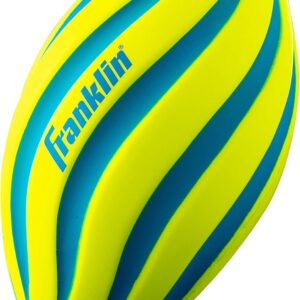 Franklin Sports Kids Foam Football – Mini Soft Foam Youth Football – Indoor + Outdoor Toy Football for Kids – Probrite 9″ Mini Foam Ball – Soft Backyard + Practice Toy Ball – Yellow