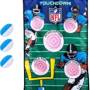 Franklin Sports MLB and NFL Target Toss Game – Kids Over The Door Mini Throwing Game – Perfect Indoor Toy for Kids – 36″ x 24″