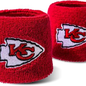 Franklin Sports NFL Team Wristbands – Youth NFL Team Logo Wristbands – Great for Costumes and Uniforms – Pair of Wristbands