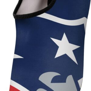 FOCO NFL Mens NFL Team Logo Barefoot Beach Pool Quick-Dry Aqua Yoga Water Shoes