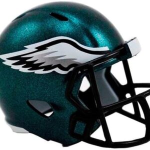 Philadelphia Eagles NFL Riddell Speed Pocket PRO Micro/Pocket-Size/Mini Football Helmet