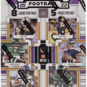 2022 Contenders NFL Football Blaster Value Box 8 Cards Per Pack 5 Packs Per Box 1 Autograph or Rookie Ticket Swatch Per Box on Average