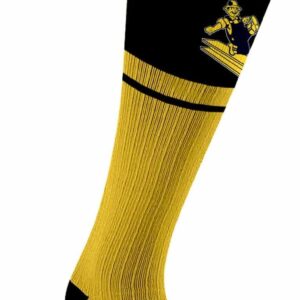 For Bare Feet NFL Adult Knee High-Performance Socks, Vintage Design, Unisex Design, Recovery Wellness Exercise Accessory