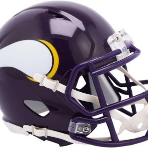 Vikings 1983 to 2001 Throwback Revolution Speed Mini Football Helmet