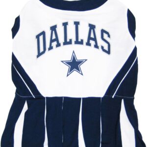 Pets First Dallas Cowboys NFL Cheerleader Dress For Dogs – Size X-Small