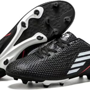 TOLLN Mens Football Shoes Youth Soccer Cleats