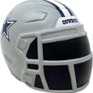 Party Animal NFL Jumbo Squeezymates Helmet Dallas Cowboys Squeezy Helmet Figurine, Team Colors, 4″ Tall