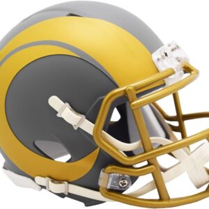 Riddell Los Angeles Rams NFL Slate Alternative Speed Mini Football Helmet