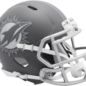 Riddell Miami Dolphins NFL Slate Alternative Speed Mini Football Helmet