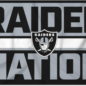 Rico Industries NFL Football Bold 3′ x 5′ Banner Flag Single Sided – Indoor or Outdoor – Home Décor