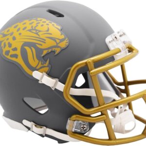 Riddell Jacksonville Jaguars NFL Slate Alternative Speed Mini Football Helmet