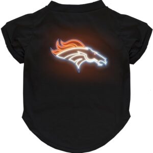 Littlearth NFL Unisex-Adult NFL Neon Pet T-Shirt
