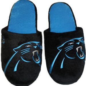 FOCO NFL Carolina Panthers Men’s Slip On Slippers