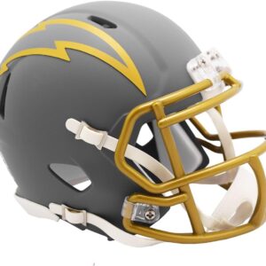 Riddell Los Angeles Chargers NFL Slate Alternative Speed Mini Football Helmet
