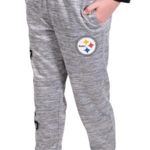 Ultra Game Youth NFL Official High Performance Moisture Wicking Fleece Jogger Sweatpants