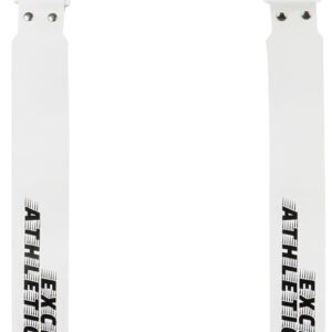 Flag Football Set, Adjustable Flag Football Belts for Youth, Kids & Adults with 1 Belt & 2 Flags (White)