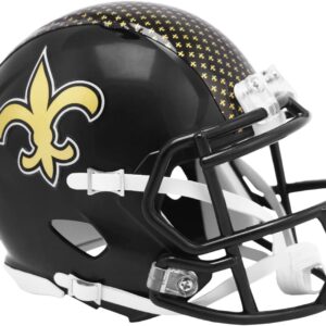 Riddell Mini Football Helmet ON-Field New Orleans Saints