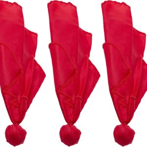 Professional Football Penalty Flag, Challenge Flag, Referee Tossing Flag, Professional Officials Choice. (Red)