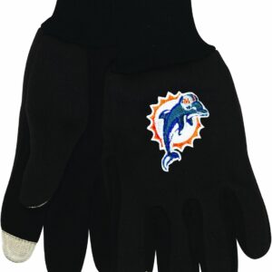 NFL Miami Dolphins Technology Touch Gloves