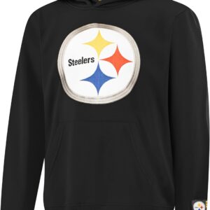 Ultra Game Youth NFL Official Super Soft Premium Pullover Hoodie Sweatshirt-Warm Polyester Blend