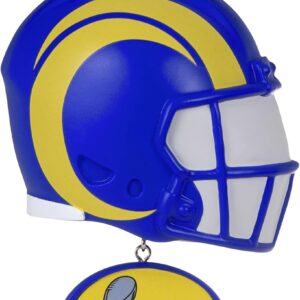 Hallmark Los Angeles Rams Super Bowl LVI Champs Figural Helmet Christmas Ornament (0001OSL2374)