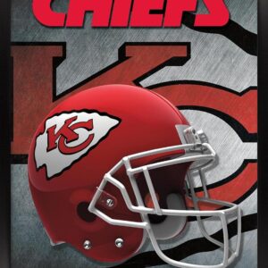 Trends International NFL Kansas City Chiefs – Helmet 16 Wall Poster, 22.375″ x 34″, Black Framed Version