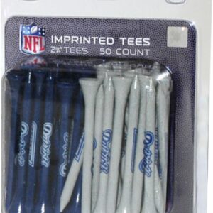 Team Golf NFL Adult-Unisex Pack of 50 Golf Tees