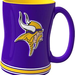 Boelter Brands NFL Sculpted Relief Mug, 14-Ounce