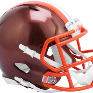 Cleveland Browns Unsigned Riddell FLASH Alternate Revolution Speed Mini Football Helmet – NFL Mini Helmets