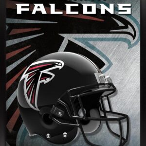 Trends International NFL Atlanta Falcons – Helmet 16 Wall Poster, 22.375″ x 34″, Black Framed Version