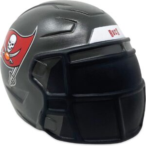 Party Animal NFL Jumbo Squeezymates Helmet Tampa Bay Buccaneers Squeezy Helmet Figurine, Team Colors, 4″ Tall